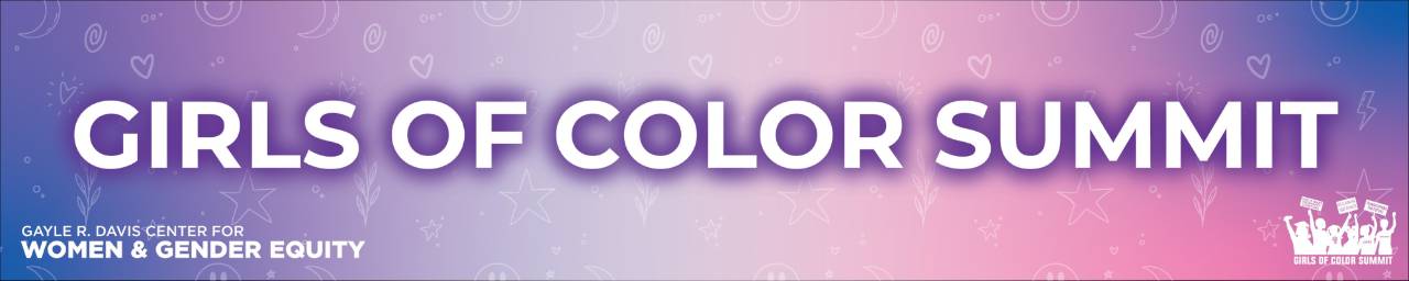 Girls of Color Summit Header